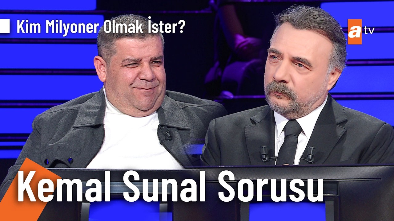 Mehmet Said Yılmayan Kemal Sunal sorusuna ne cevap verdi? - Kim Milyoner Olmak İster?