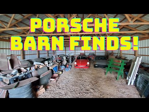 Classic Porsche Barn Finds and More! 911s and 914s!