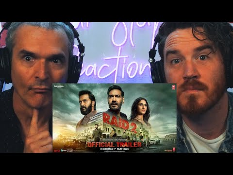 RAID 2 (TRAILER): Ajay D | Riteish D | REACTION!!
