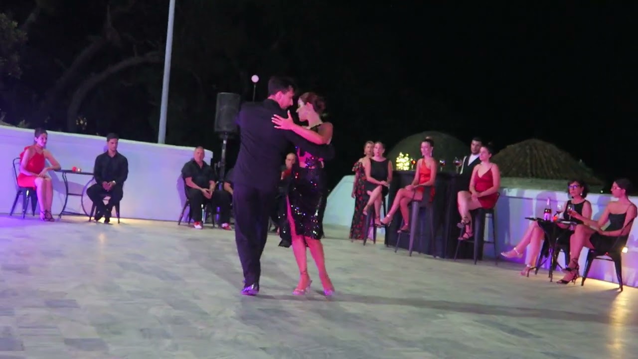 Vassia Thanopoulou & Gabriel Marino at Samos Tango Festival 2023, 1 Aigiannakis Theater, Vathy
