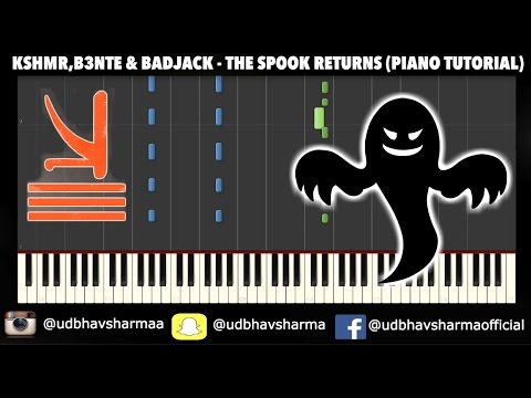 KSHMR, B3nte & Badjack - The Spook Returns (TUTORIAL/SHEETS/MIDI)