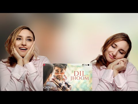 Dil Jhoom Reaction| Gadar 2 | Simratt & utrakash sharma| sunny deol & amisha patel| Arjit Singh|🇮🇳🇩🇿