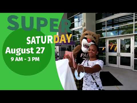 Super Saturday @Palm Beach State College - Aug. 27th