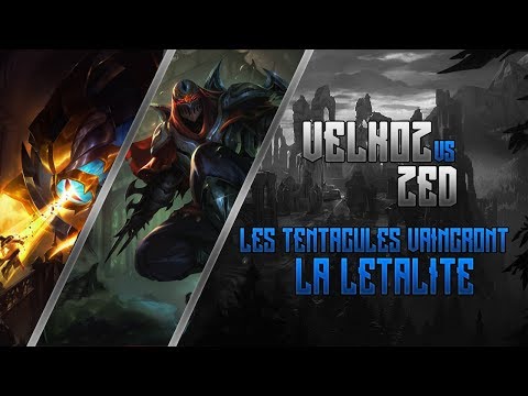 Vel'koz VS Zed - SoloQ Master - Les Tentacules Vaincront la Létalité