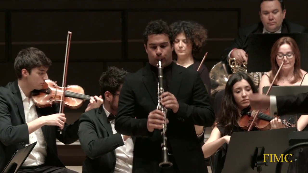 W. A. Mozart: Clarinet Concerto in A, Kv. 622 - II. Adagio - Clarinet, Albert Agut - FIMCC 2016