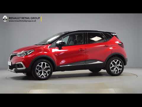 Renault Captur GT Line Red Black Roof