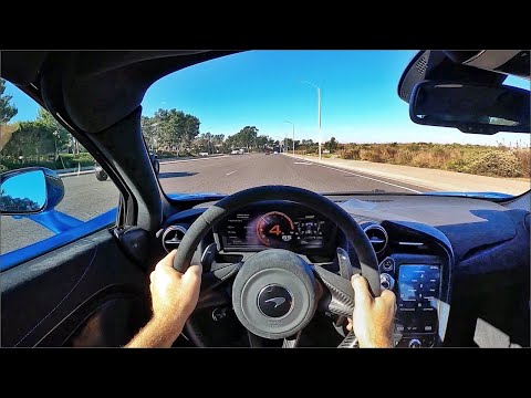 Thumbnail for 2021 McLaren 765LT POV Test Drive (3D Audio)(ASMR) by video, vide