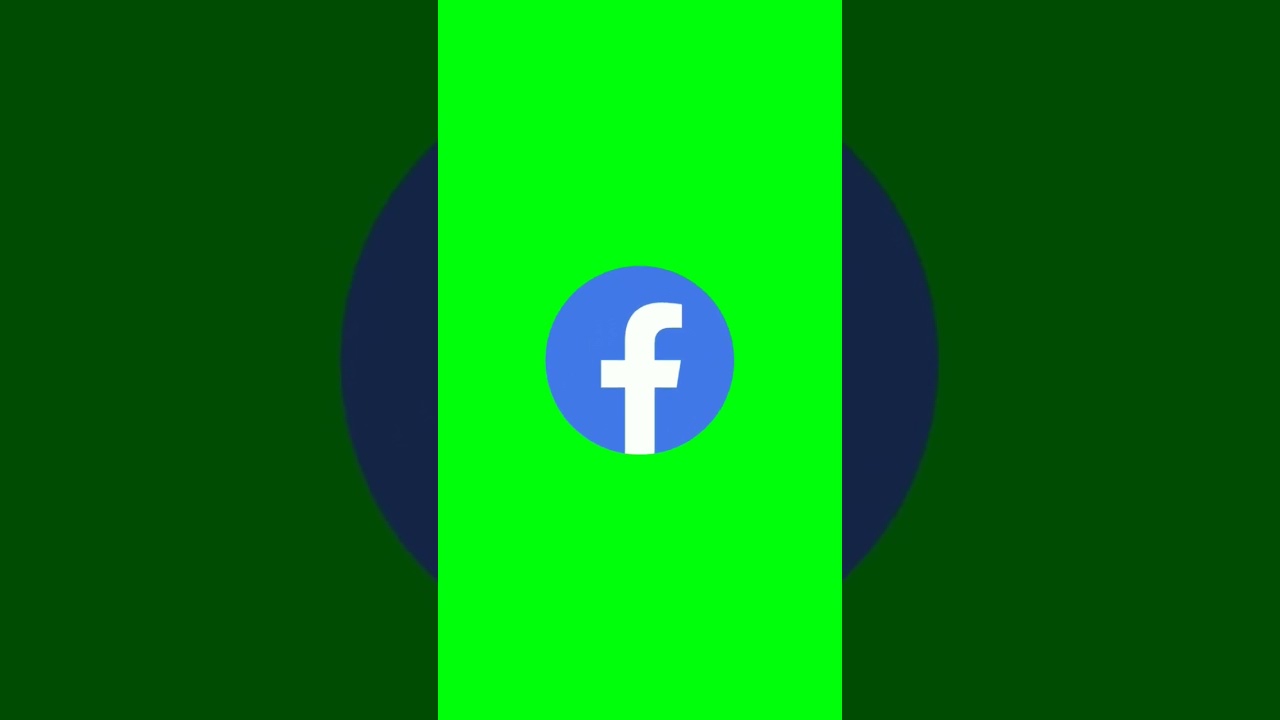 Facebook Logo Green Screen Animation #facebook #logo #green #screen #animation #chromakey