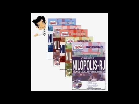 Apostilas Câmara de Nilópolis /RJ 2016 - Cargos de Agente e Técnico Legislativo
