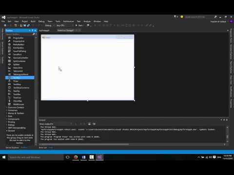 تعلم برمجة سي شارب الدرس 2 | صندوق النص Windows Form in c# TextBox