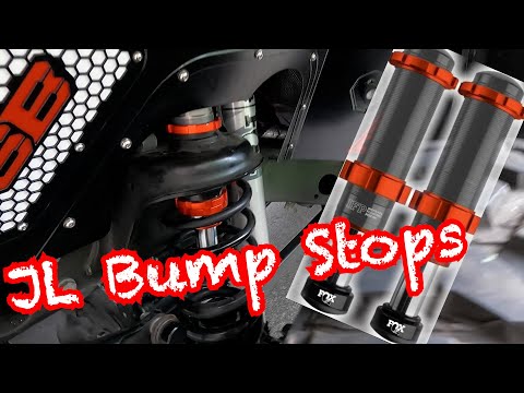 Jeep JL Bump Stops - Fox Shocks Race Series IFP GEN2 2.0 - Installation