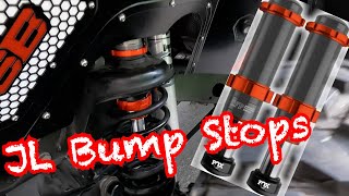طقم مطاطات توقف FOX Gen 2 جيب رانجلر JK 07-17 | أمامي وخلفي