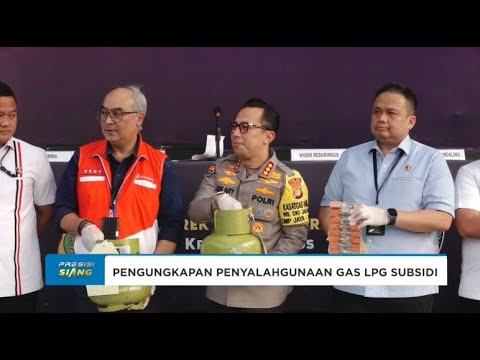 POLDA METRO JAYA TANGKAP PELAKU PENYALAHGUNAAN LPG SUBSIDI