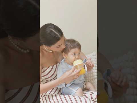 He loves his fresh orange juice 🍊