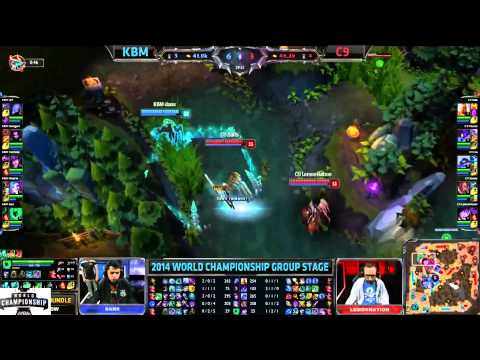 KBM vs C9 G2   LoL World Championship 2014 S4 Worlds Highlights  01