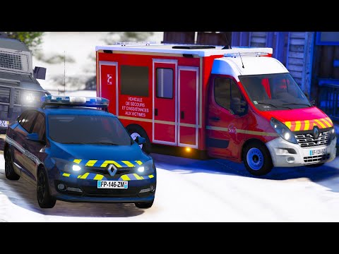 [GTA 5] UN CAMBRIOLAGE INTERROMPUE PAR LES GENDARMES | LSPDFR #551