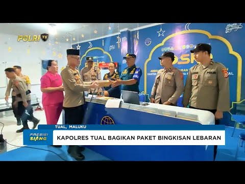 KAPOLRES TUAL BERI PERHATIAN KHUSUS PETUGAS POS PAM