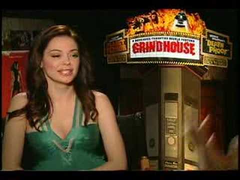 Rose McGowan interview for Grindhouse