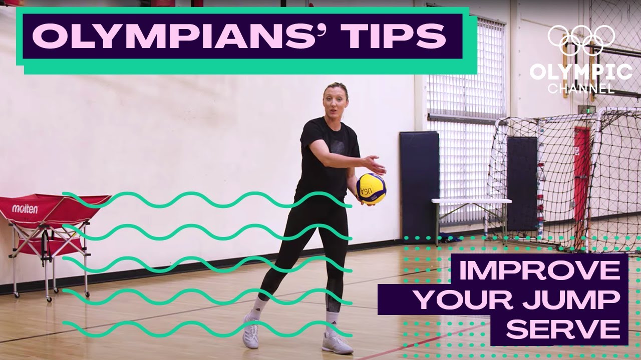 How to Improve your Jump Serve ft. Jordan Larson | Olympians' Tips