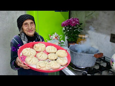 Khinkali - Georgian Dumplings Recipe | Grandma's Kitchen