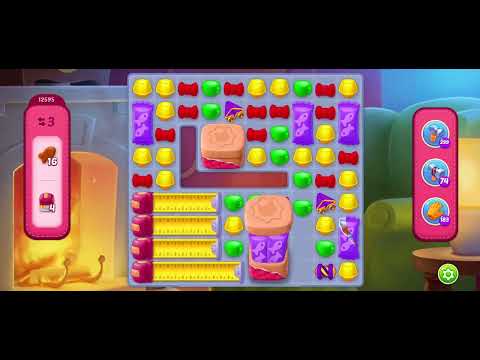 Homescapes Level 12595 夢幻家園 第12595關- No boosters