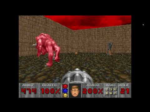 DOOM 32X Resurrection v2 0 Graphic glitch
