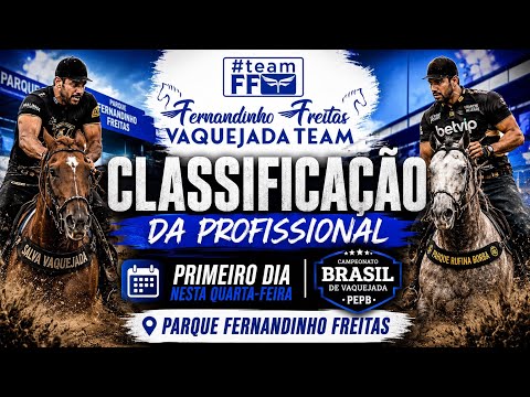 VAQUEJADA AO VIVO PRIMEIRO DIA DE CLASSIFICAÇÃO! FF TEAM PEDRA PE 