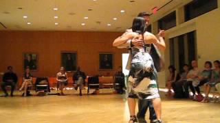 Vania Rey and Eric Lindgren vals in Princeton to D'Arienzo's "Recuerdos de la Pampa"