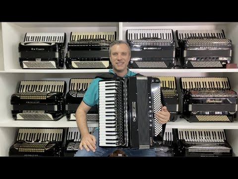 Acordeon ARMANDO BUGARI Quarta Polifônica 48 cm - Jeferson Oliveira
