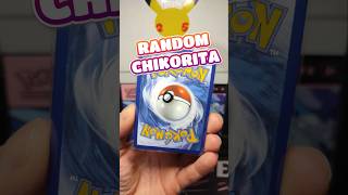 CARTA RANDOM 152: CHIKORITA #pokemon #pokemontcg #cartaspokemon #pokemoncards #chikorita