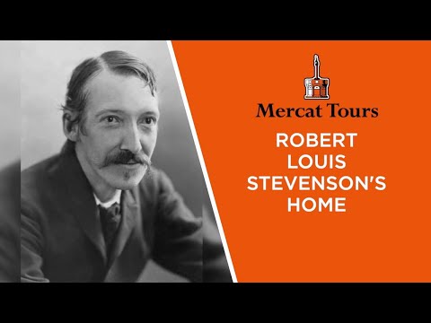 The Home of Robert Louis Stevenson in Edinburgh, Scotland