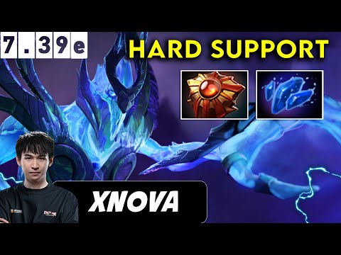 xNova Ancient Apparition Hard Support -  Dota 2 Patch 7.39e Pro Player Gameplay