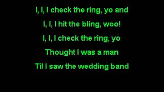 mc chris - Check the Ring (karaoke)