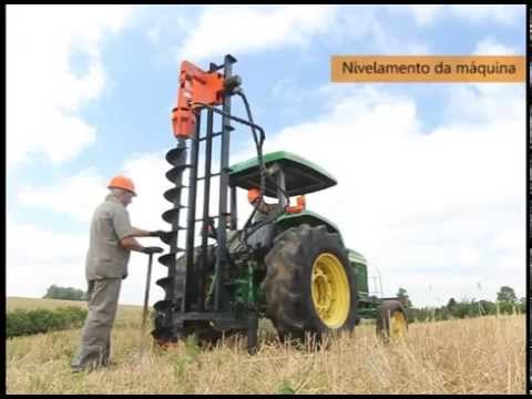 Perfuratriz Hidraulica Bristol HT-60 para Trator