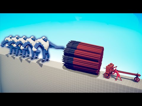 5x ICE GIANT vs EVERY GOD - TABS | Totally Accurate Battle Simulator 2024