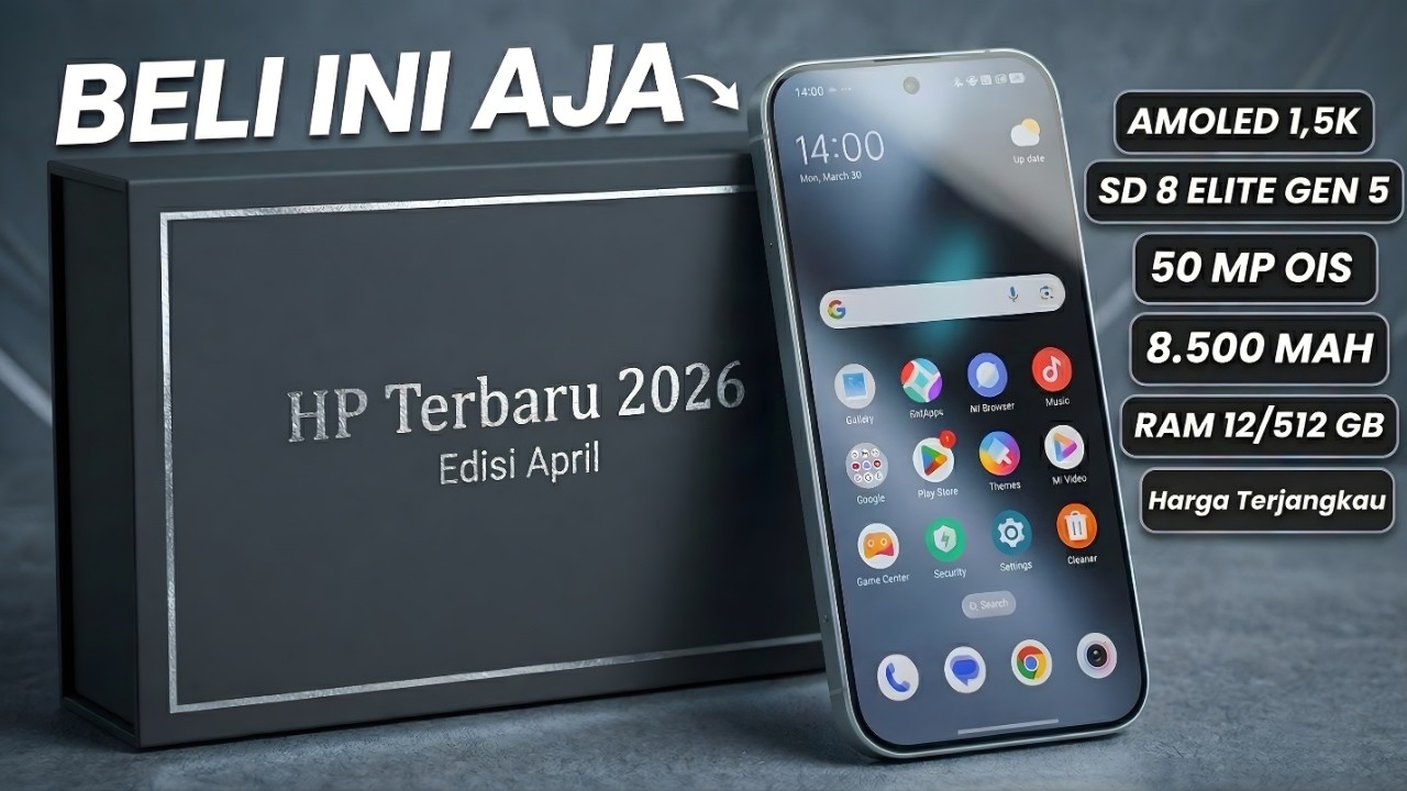 BARU RILIS‼️HP TERBARU 2026 YANG SUDAH BISA DIBELI SAAT INI