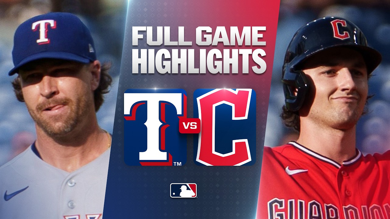 7월1일 텍사스 클리블랜드 MLB 하이라이트