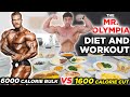I ate and trained like Mr. Olympia | Chris Bumstead's Diet and Arm Workout (Bulking vs Cutting)
