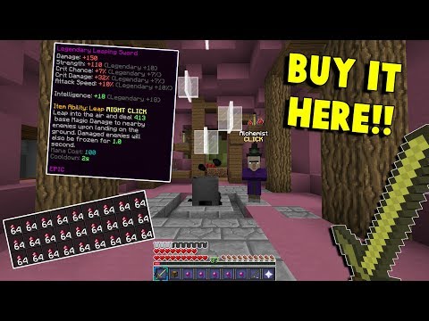 How to get the LEAPING SWORD on a BUDGET! | Minecraft HYPIXEL SKYBLOCK #6