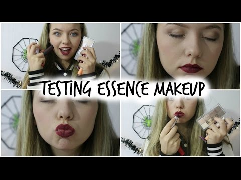 Testing essence makeup//Simplyemmie