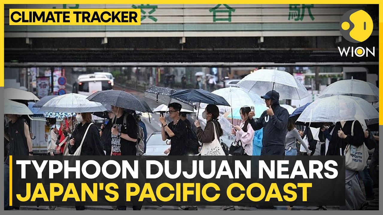 Typhoon Dujuan Nears Tokyo: Record Rainfall Warning As 275+ Flights Cancelled | WION
