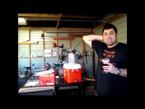H.B.W # 55 Brewing a Beer and drinking a Red Ale