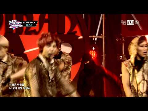 [130815] B.A.P (비에이피) - Coffee Shop + Badman (배드맨) @ MNet MCountdown