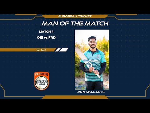 Md Nazrul Islam no worries sixty two off twenty three on opening day of FanCode ECS Portugal Cartaxo