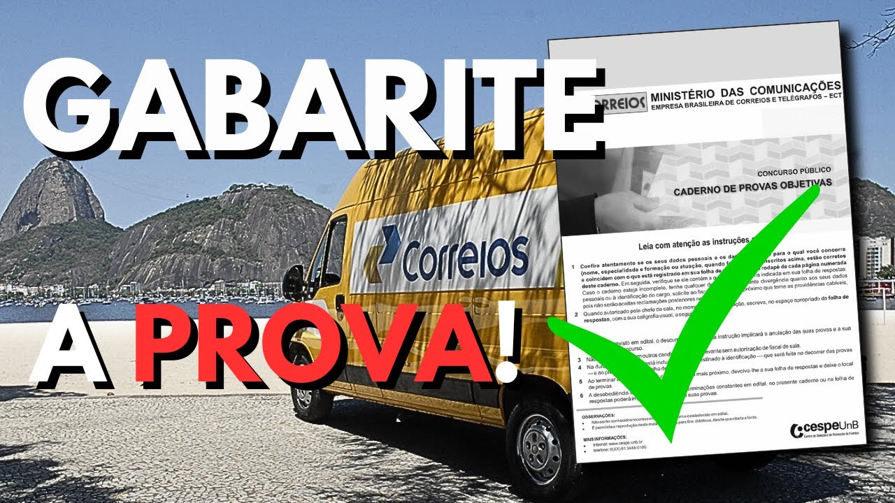 CONCURSO CORREIOS: conhecendo a BANCA IBFC! Resolvendo Questões