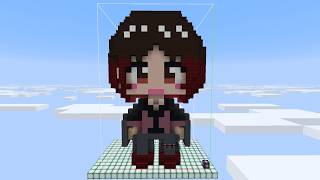 Kisaragi Ren make in Minecraft