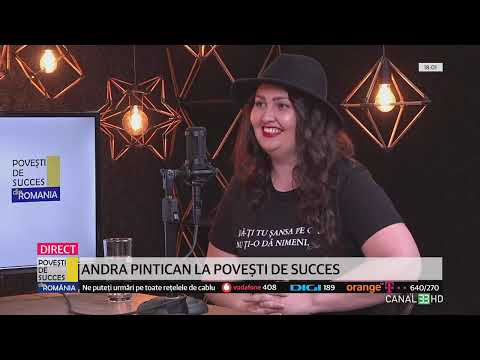 Andra Pintican la Povești de succes cu Maria Liliana Oșca