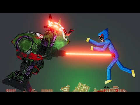 Lex Luthor's Mech Attack on People Playground - People Playground 1.22.2