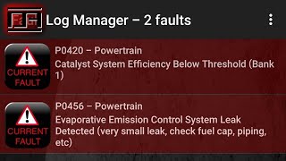 P0456 EVAP Very Small Leak Detected Code Causing P0420 CEL (Scion tC2 / tC2.5)