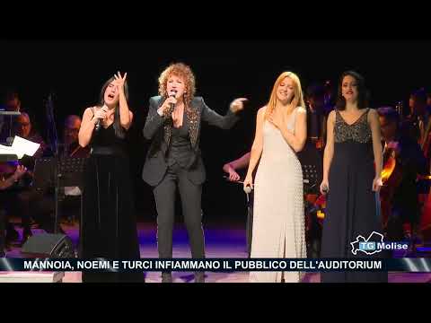 Mannoia, Noemi e Turci infiammano il pubblico dell'Auditorium